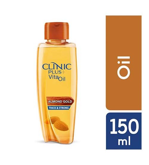 Clinic Plus Vita Oil Almond Gold Hair Oil 150ml 
